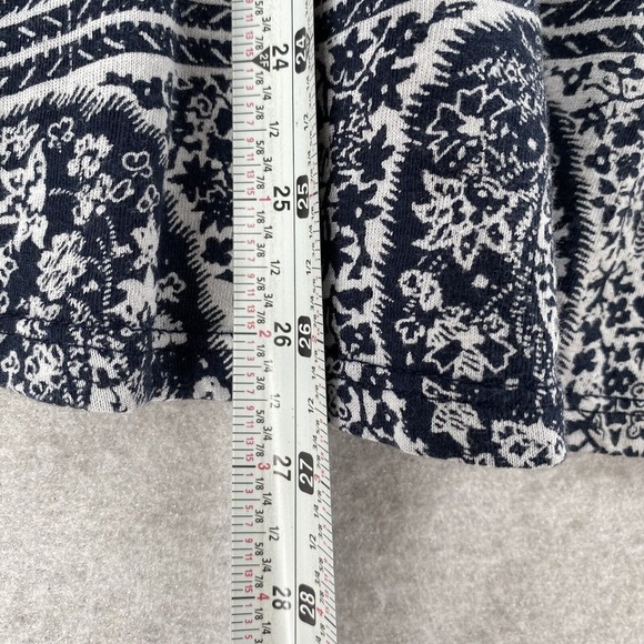 Lucky Brand Tunic Top Womens‎ 1X Boho Peasant Blouse Floral Ditsy Paisley - Picture 13 of 14